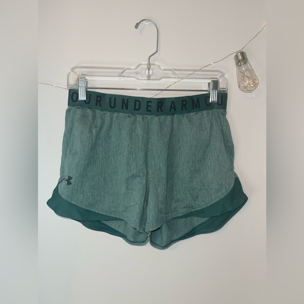 Under Armour Green Athletic Shorts